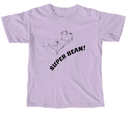 Super Bean, a Orchid Comfort Colors Unisex Tee