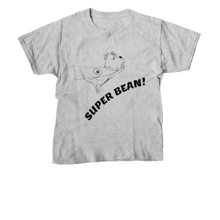 Super Bean, a Sport Grey Youth Unisex Tee