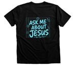 FK Summer Camp, a Black Heather Premium Unisex Tee (back-view)