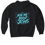 FK Summer Camp, a Black Gildan Softstyle Pullover Hoodie (back-view)