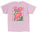 In Bloom South Africa&nbsp;, a Light Pink Classic Unisex Tee (back-view)
