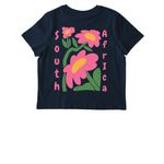 In Bloom South Africa&nbsp;, a French Navy Stanley/Stella Women?s Stella Muser Tee (back-view)