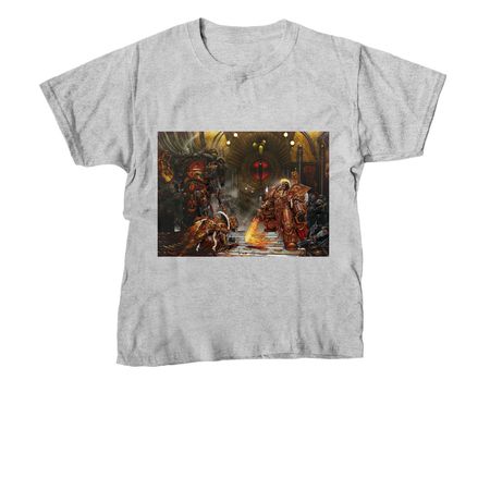 Big E vs Horus (Adrian Smith), a Sport Grey Youth Unisex Tee