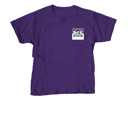 PCS Season 4, a Purple Youth Unisex Tee