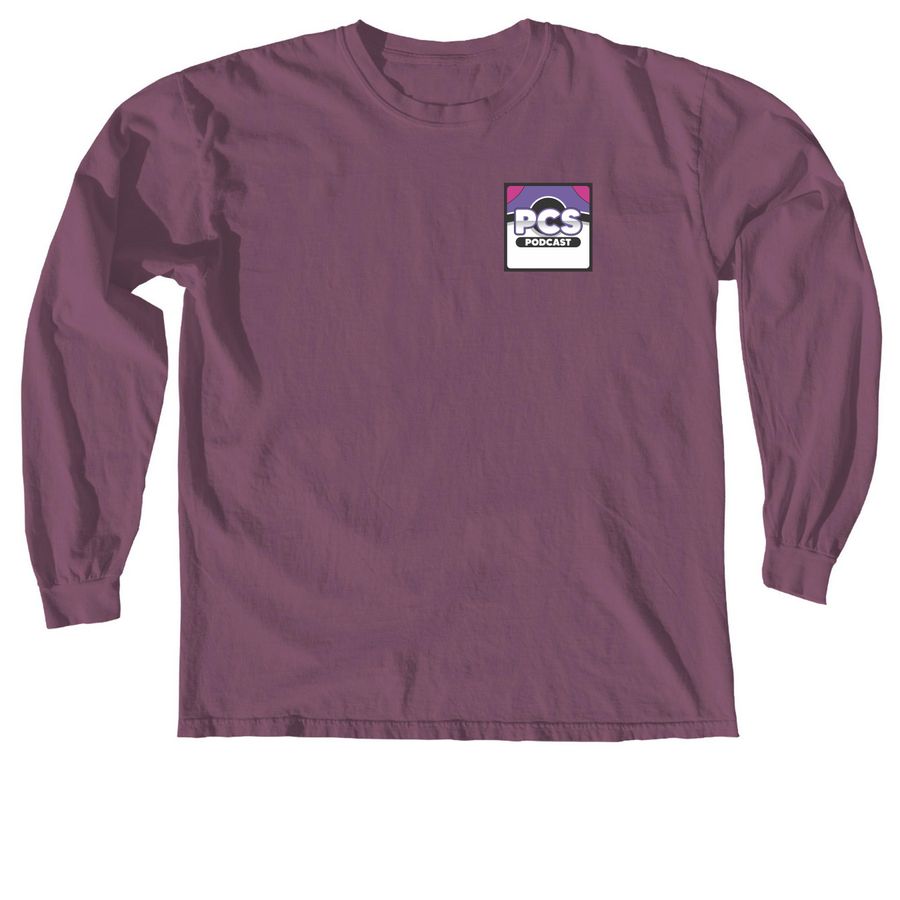PCS Season 4, a Berry Comfort Colors Long Sleeve Tee