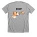 BOOP Shirts&nbsp;, a Athletic Heather Premium Unisex Tee (back-view)