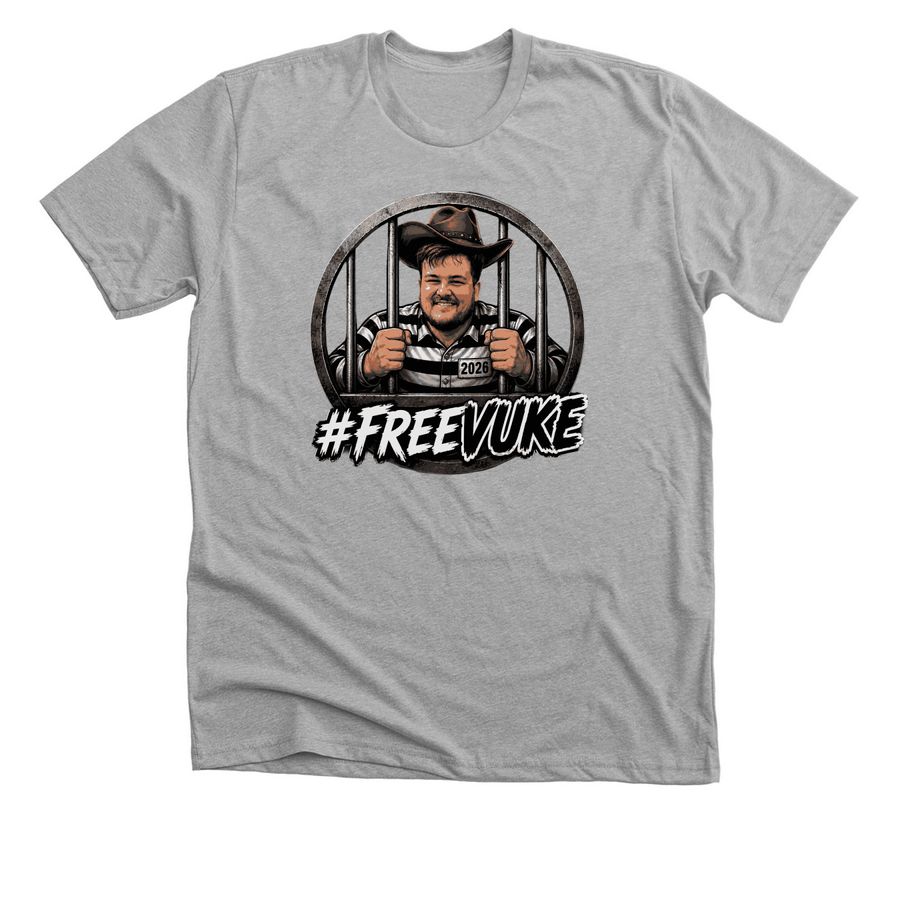 FREE VUKE, a Athletic Heather Premium Unisex Tee
