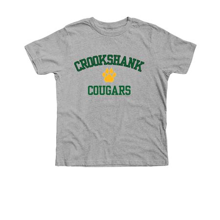 Crookshank Spirit Wear, a Athletic Heather Premium Youth Tee