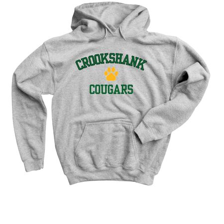 Crookshank Spirit Wear, a Sport Grey Youth Pullover Hoodie