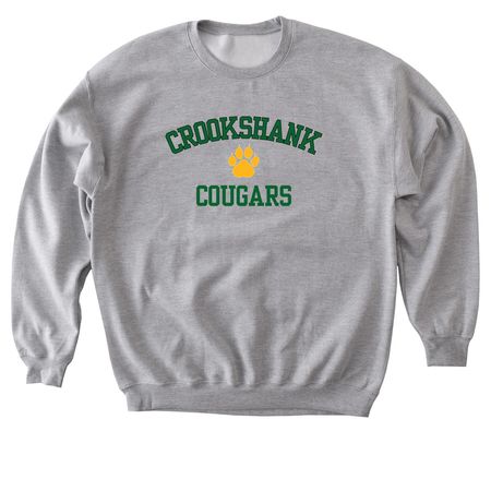 Crookshank Spirit Wear, a Sport Grey Softstyle Crewneck Sweatshirt