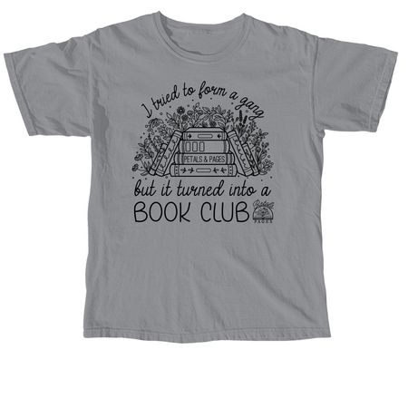 P&P Gang - Black Line, a Granite Comfort Colors Unisex Tee