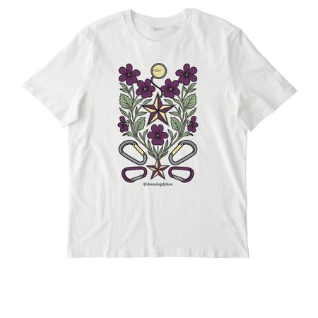 Lesbian Symbols Tee, a Off White Stanley/Stella Unisex Creator 2.0 Tee