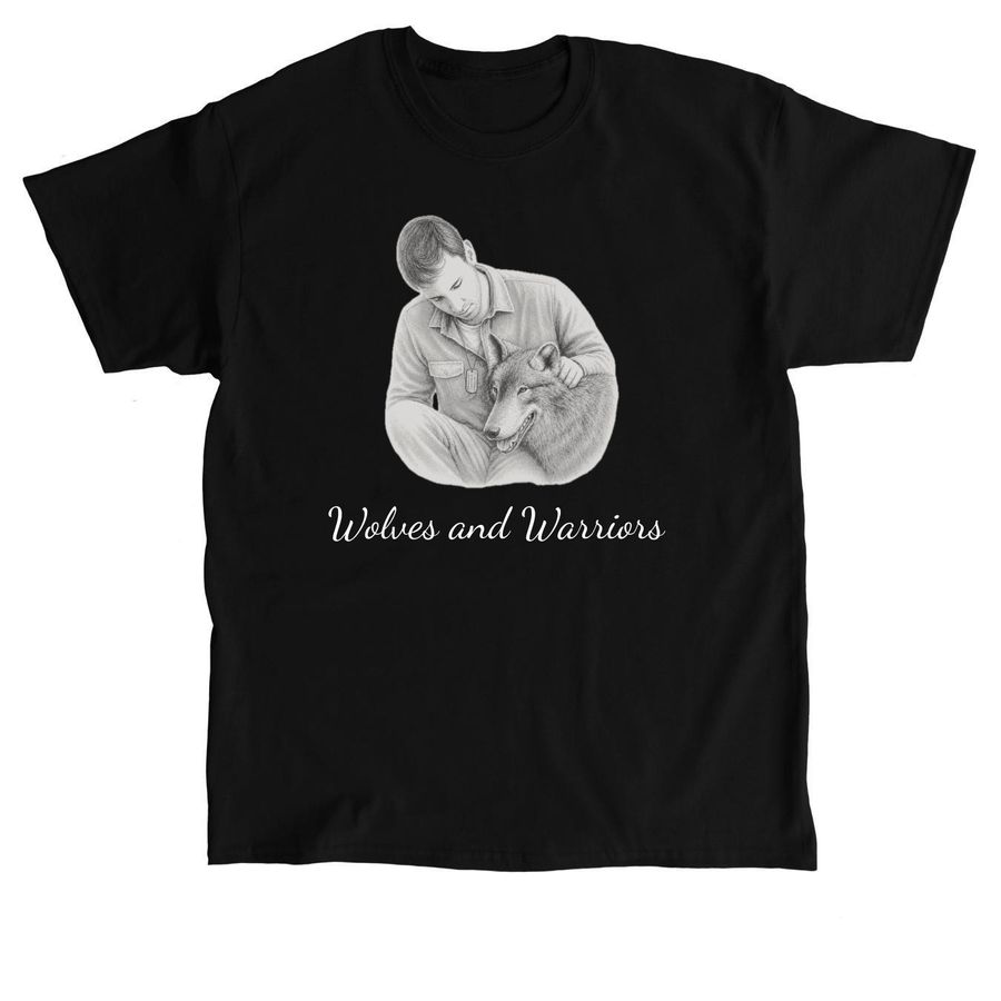 Wolves & Warriors, a Black Classic Unisex Tee