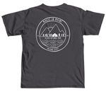Magic in Maine Retreat, a Graphite Comfort Colors Unisex Tee (back-view)