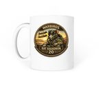 Color Warbird Squadron 20 Mug, a White Coffee Mug (back-view)