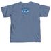 Protect the Rice's Whale, a Blue Jean Comfort Colors Unisex Tee (back-view)