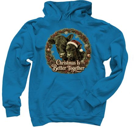 Winter shelter fundraiser-Better together&nbsp;, a Sapphire Pullover Hoodie