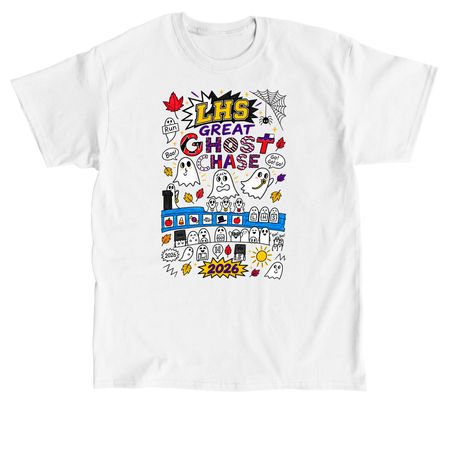 Great Ghost Chase 2026, a White Classic Unisex Tee