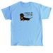 COALDR Medium Front Logo, a Carolina Blue Classic Unisex Tee