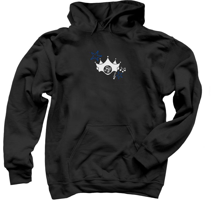 Vintage TRP- Dark, a Black Pullover Hoodie