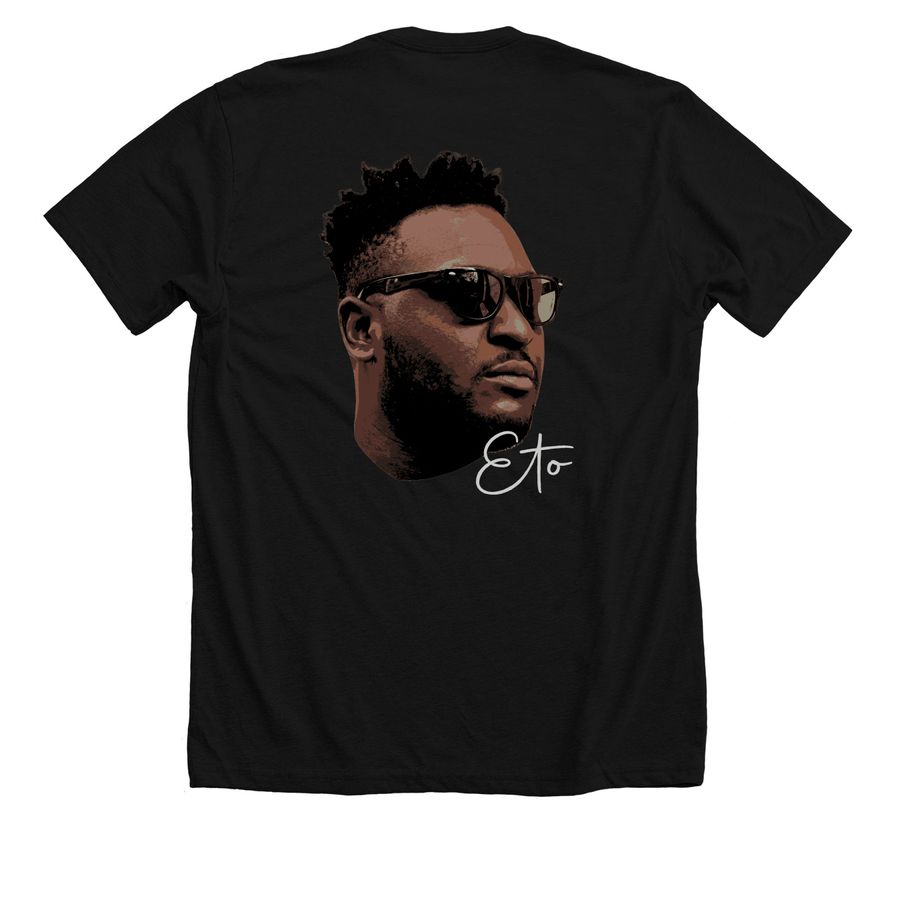 Free Eto - Bring Our Brother Home, a Solid Black Blend Premium Unisex Tee (back-view)