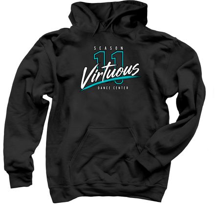 VDC Season 11 Hoodie, a Black Pullover Hoodie