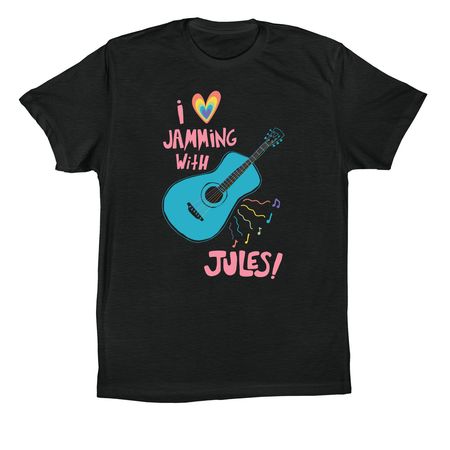 I ? JWJ! Adult & Youth&nbsp;, a Vintage Black Premium Cotton Tee