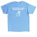What Dr. Kanecia thinks, a Carolina Blue Classic Unisex Tee (back-view)