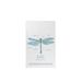 Limited Edition: Dragonfly Diagram, a White Tea Towel