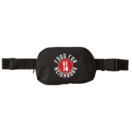 Belt Bags, a Deep Black Matte Hip Pack