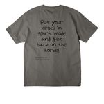 Wisdom T, a Asphalt Unisex Heavyweight Tee (back-view)