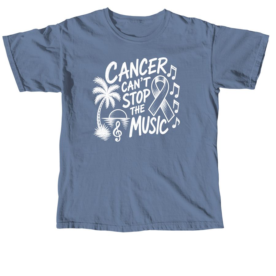 Supporting Amy in her fight, a Blue Jean Comfort Colors Unisex Tee