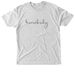 homebody, a Heather White Triblend Unisex Tee