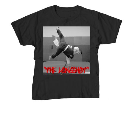 The LongShot, a Black Youth Unisex Tee