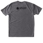 I'm a Delight, a Premium Heather Triblend Unisex Tee (back-view)