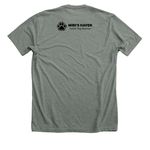 I'm a Delight, a Deep Heather Premium Unisex Tee (back-view)