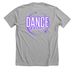 'IAC Dance Mom' Tee, a Athletic Heather Premium Unisex Tee (back-view)