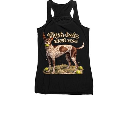 Fetch Hair, Don?t Care ?&nbsp;, a Black Women's Racerback