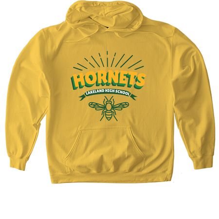 Sophomore Yellow, a Daisy Softstyle Pullover Hoodie