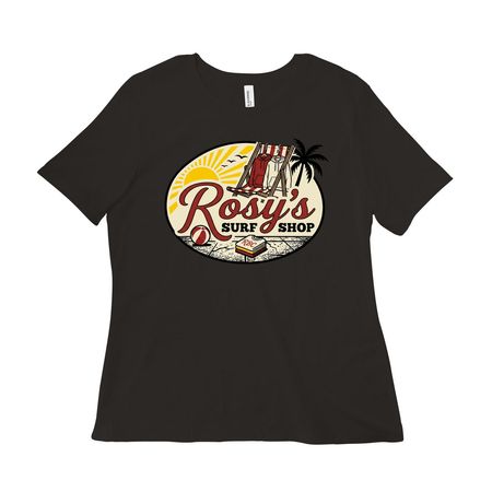 Rosy's for Women, a Black Women?s Relaxed Cotton Tee