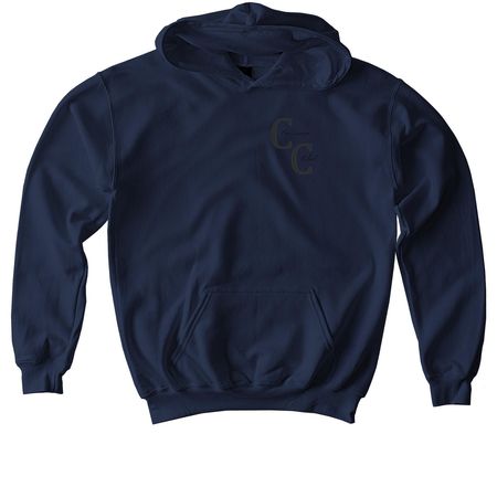 Carriage Club - Kids Sweaters, a Navy Softstyle Youth Pullover Hoodie