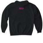 Pro Choice. Pro Speech.&nbsp;, a Black Gildan Softstyle Pullover Hoodie (back-view)