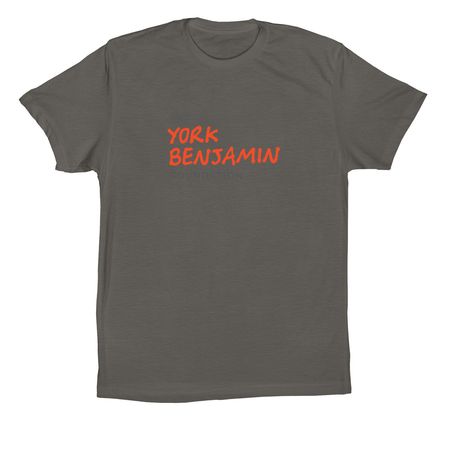 York's Army Stacked, a Asphalt Premium Cotton Tee