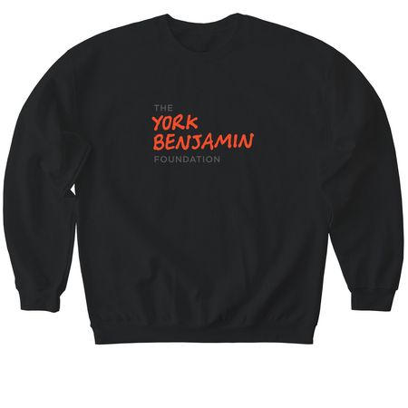 York's Army Stacked, a Black Softstyle Crewneck Sweatshirt