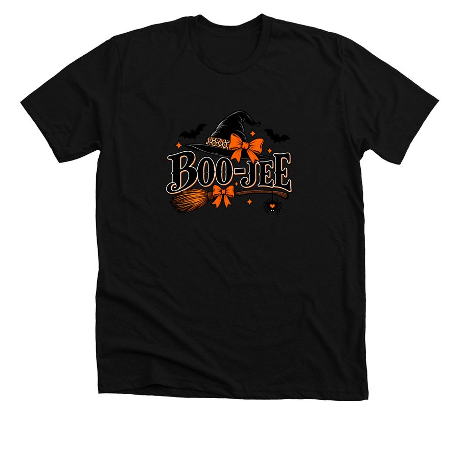 Boo-Jee #8, a Solid Black Blend Premium Unisex Tee