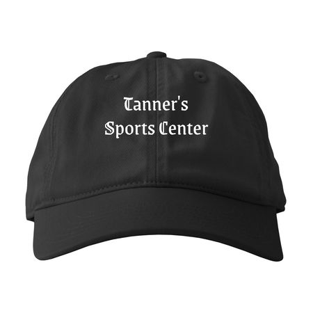 Tanners Hat, a Black Printed Eco Baseball Cap
