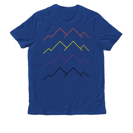 Summer High Top Shirt, a Andromeda Blue Allmade Organic Cotton Unisex Tee