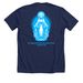 OLMM Steubenville Youth Conference Fundraiser, a Solid Navy Blend Premium Unisex Tee (back-view)