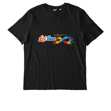Spectrum and Chaos, a Black Stanley/Stella Unisex Creator 2.0 Tee