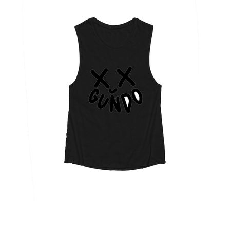 Gundo Women's Tanks, a Black Women's Muscle Tank